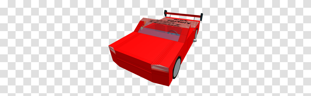 Red Car With Brick Factory Tycoon Logo Roblox Plastic, Transportation, Vehicle, Sports Car, Race Car Transparent Png