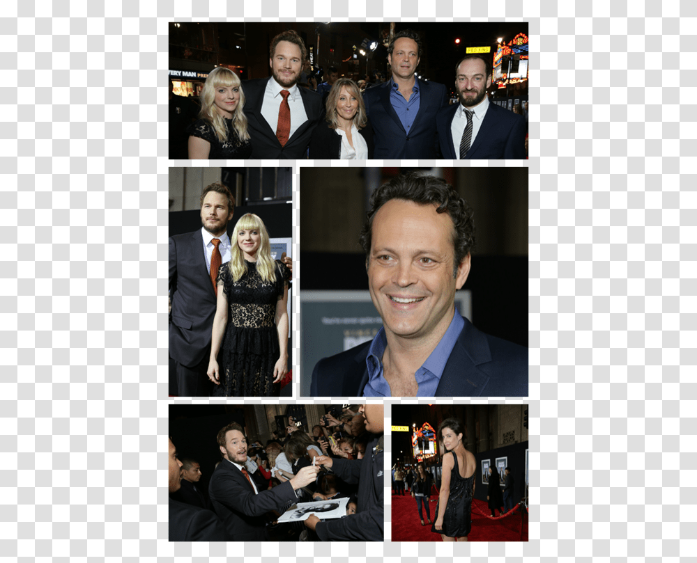 Red Carpet Delivery Collage, Tie, Accessories, Person, Suit Transparent Png