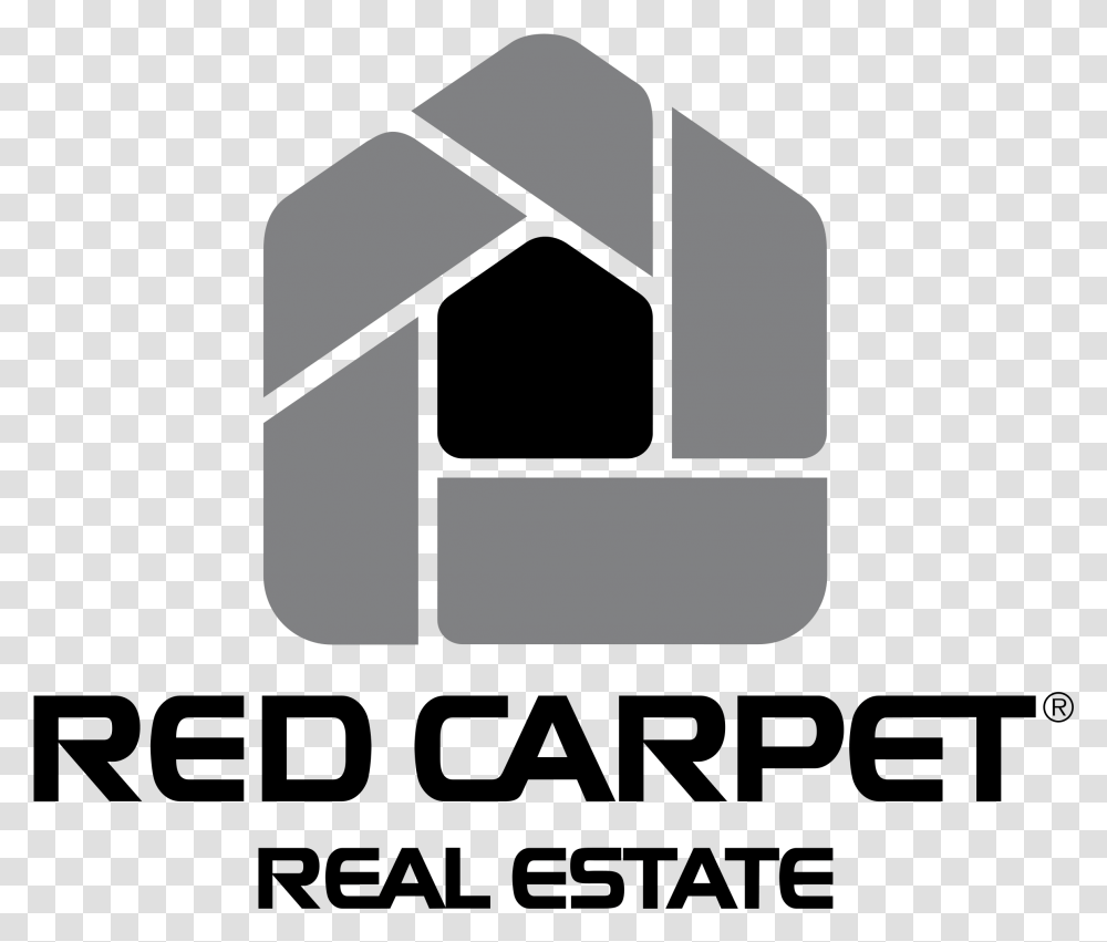 Red Carpet Logo Red Carpet Real Estate, Triangle, Gray Transparent Png