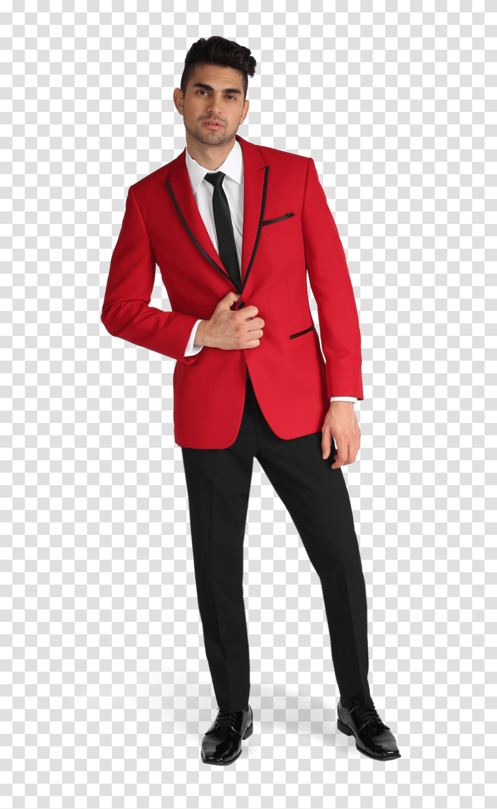 Red Carter Tuxedo, Apparel, Suit, Overcoat Transparent Png