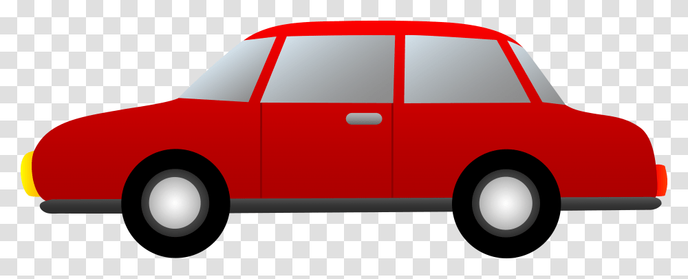 Red Cartoon Cars Clip Art Free Image, Vehicle, Transportation, Tire, Wheel Transparent Png