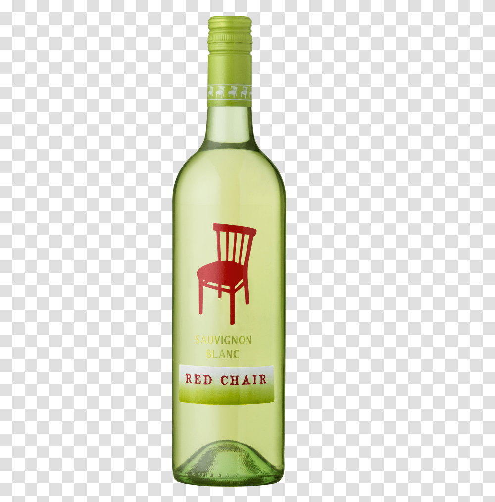 Red Chair, Bottle, Furniture, Alcohol, Beverage Transparent Png