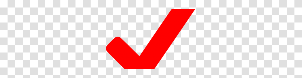 Red Check Mark Image, Logo, Trademark Transparent Png