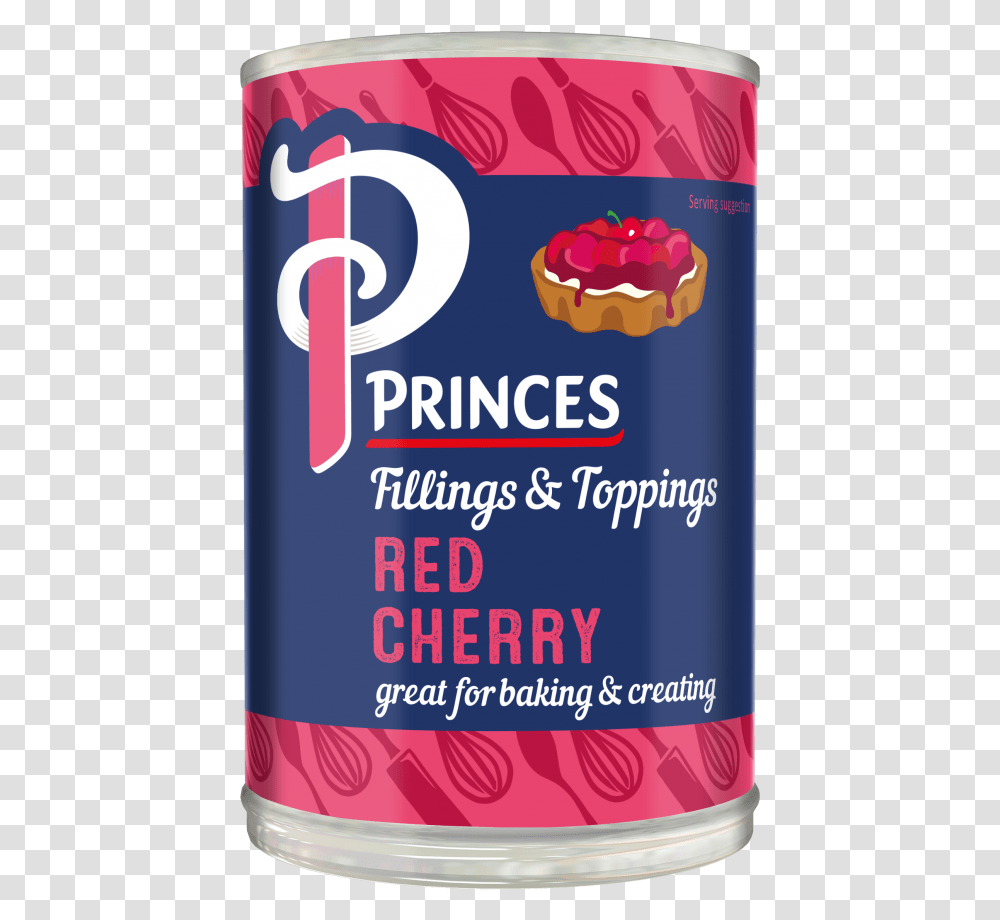 Red Cherry Fruit Filling Princess Red Cherry Fruit Filling, Cream, Dessert, Food, Creme Transparent Png