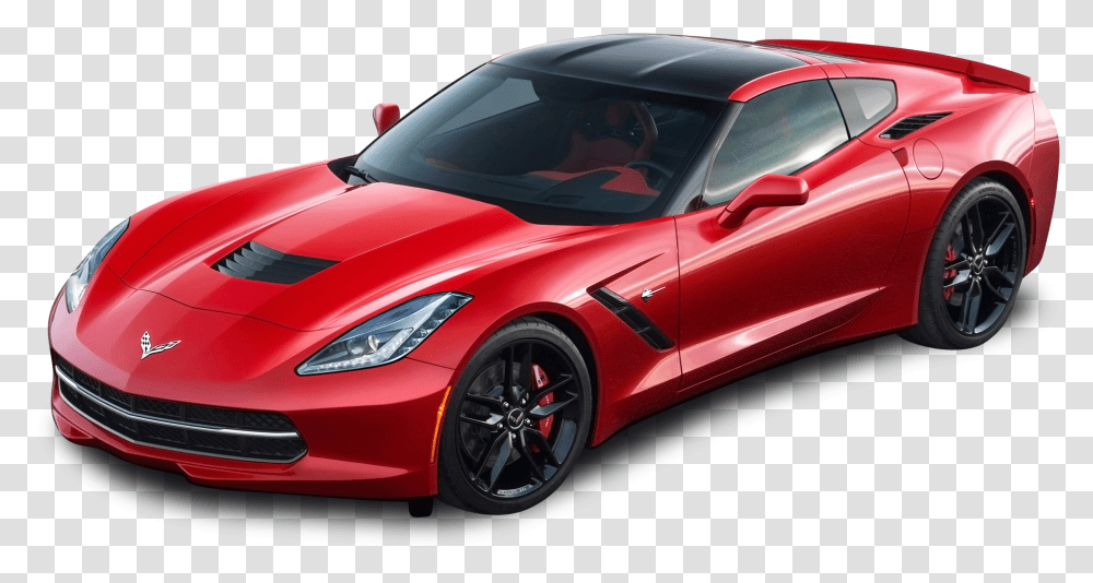 Red Chevrolet Corvette Stingray Top Toy Car Background, Vehicle, Transportation, Automobile, Sports Car Transparent Png