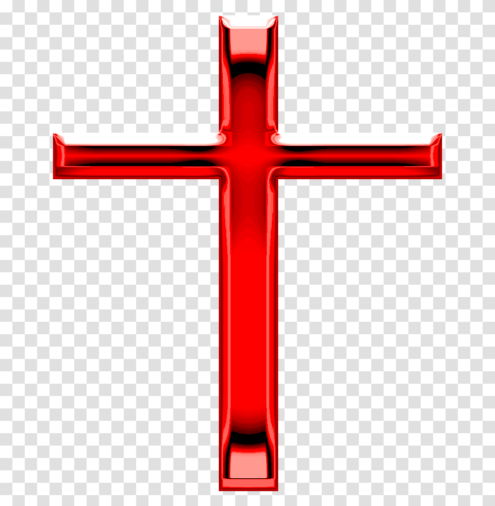 Red Christian Cross, Crucifix, Gas Pump, Machine Transparent Png