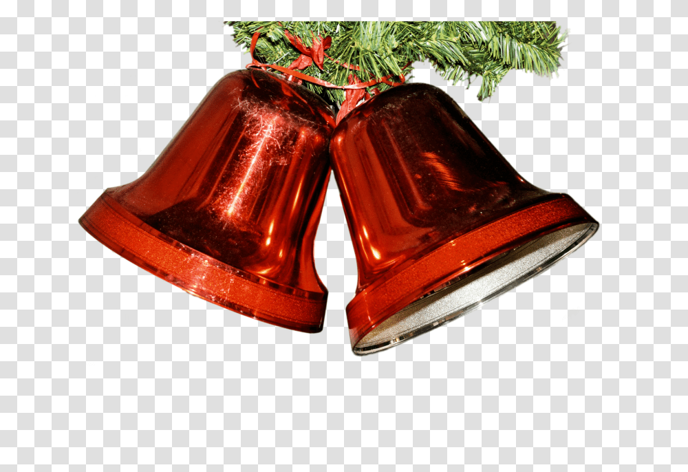 Red Christmas Bell Image Di Che Colore Sono Le Campane, Tree, Plant, Ornament, Fir Transparent Png