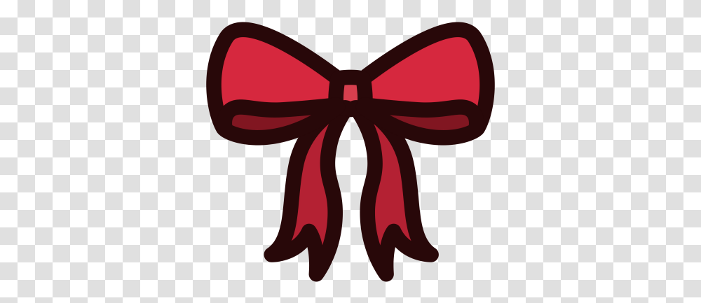 Red Christmas Bow Bow, Tie, Accessories, Accessory, Necktie Transparent Png