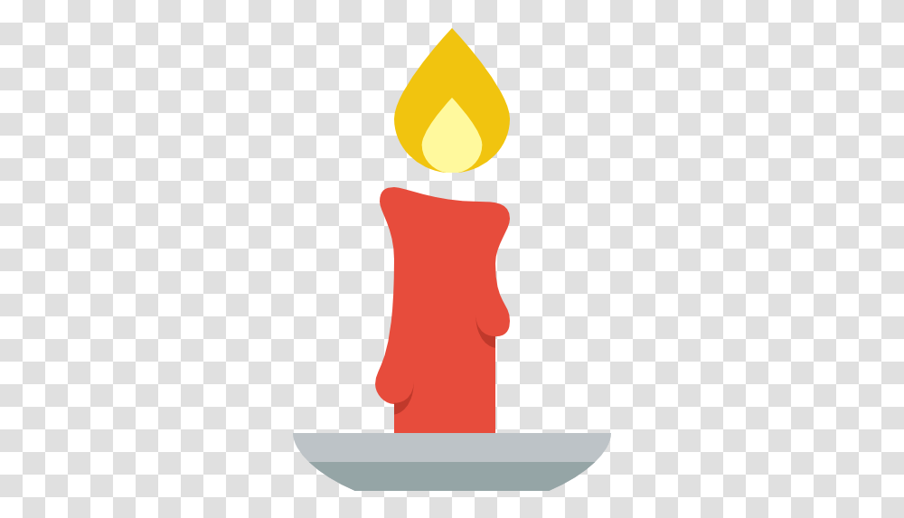 Red Christmas Candle Image Christmas Candle Icon, Symbol, Light, Text, Alphabet Transparent Png