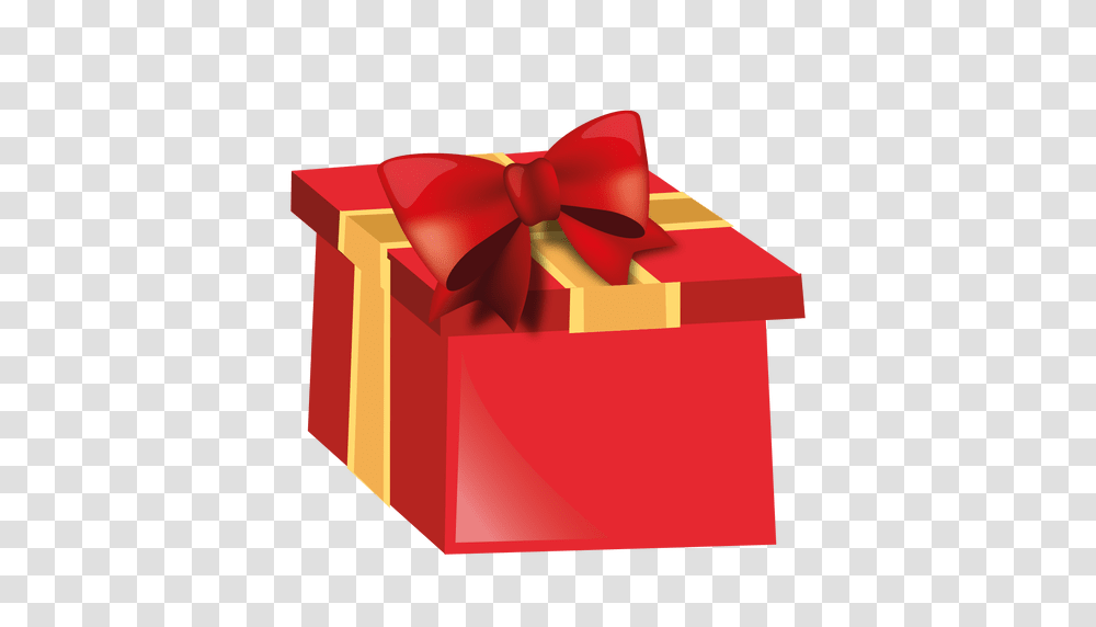 Red Christmas Giftbox Transparent Png