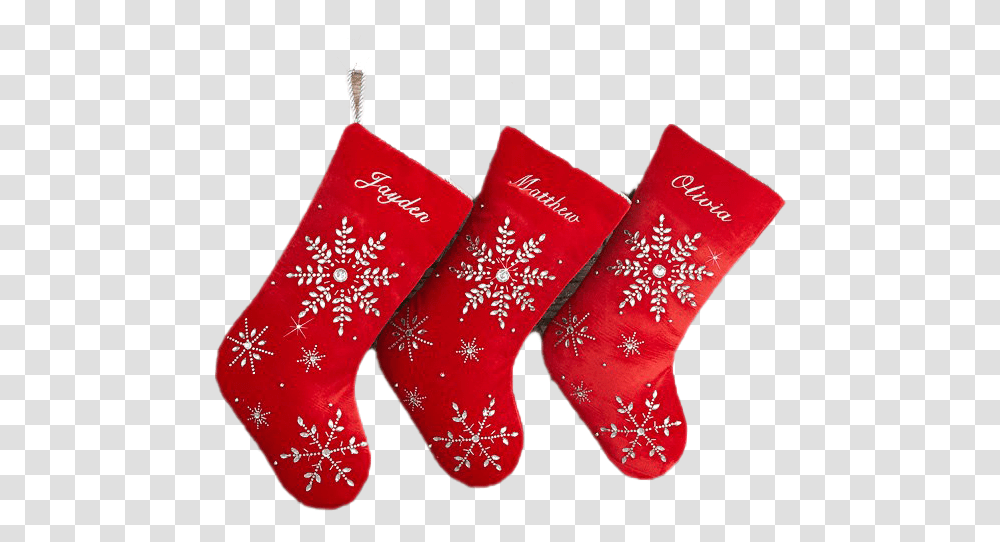 Red Christmas Stockings Photos Christmas Stocking, Gift, Sock, Shoe, Footwear Transparent Png