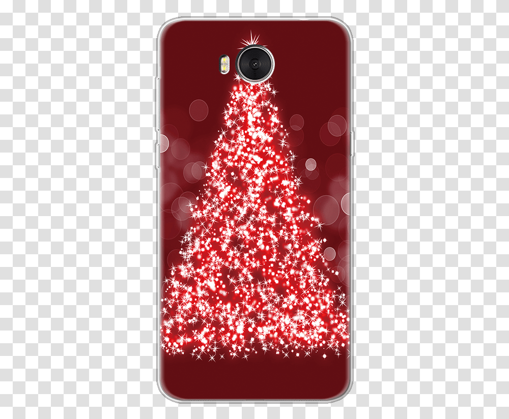Red Christmas Tree Wallpaper Iphone, Plant, Ornament, Mobile Phone, Electronics Transparent Png
