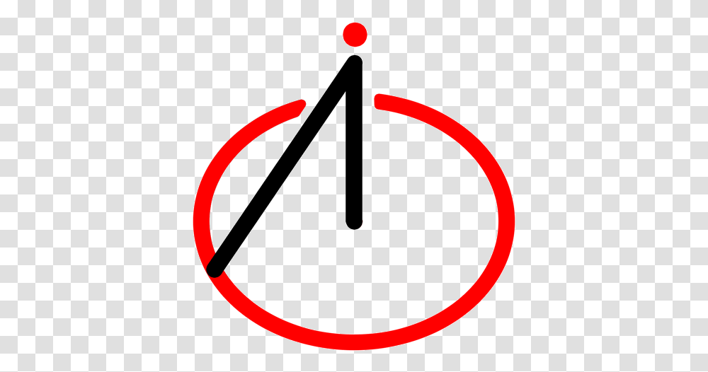 Red Circle Ai Circle, Bow, Sundial Transparent Png