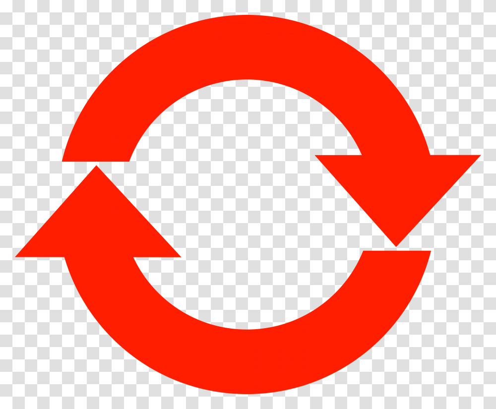Red Circle Arrow Logo Logodix Red Circle Arrow, Symbol, Recycling Symbol, Star Symbol, Trademark Transparent Png