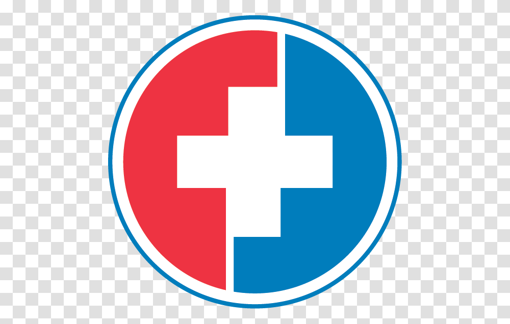 Red Circle Cross Tulsa Er And Hospital, First Aid, Logo, Trademark Transparent Png