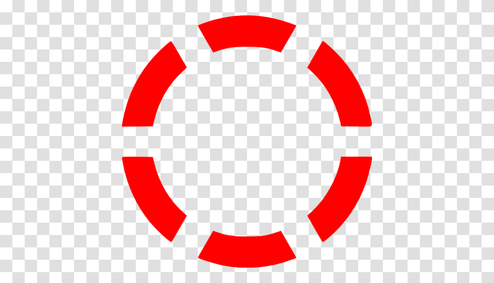 Red Circle Dashed Icon, Label, Light Transparent Png