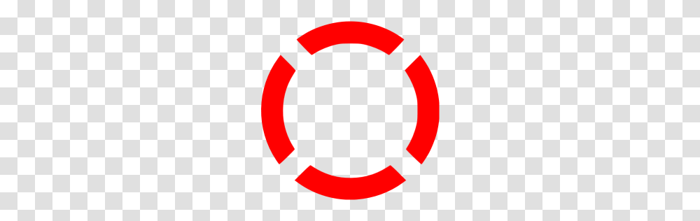 Red Circle Dashed Icon, Logo, Trademark Transparent Png