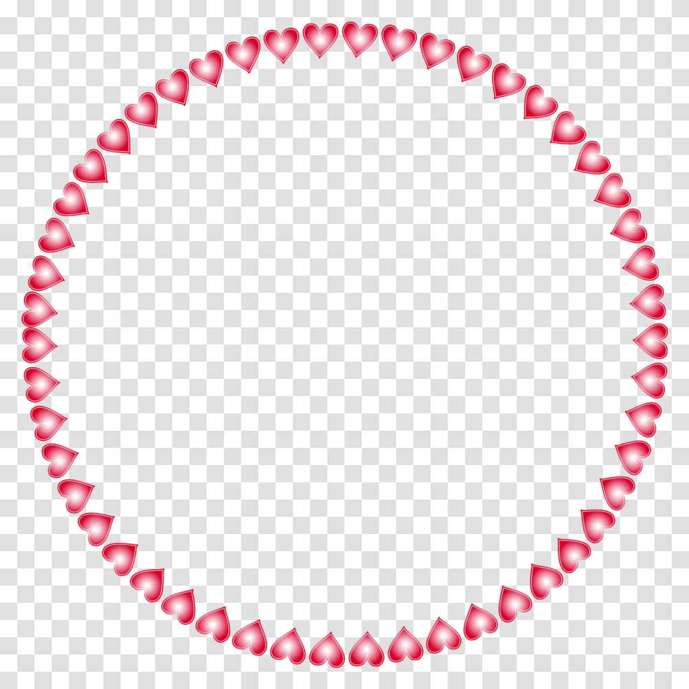 Red Circle Frame Heart Circle, Bracelet, Jewelry, Accessories, Accessory Transparent Png