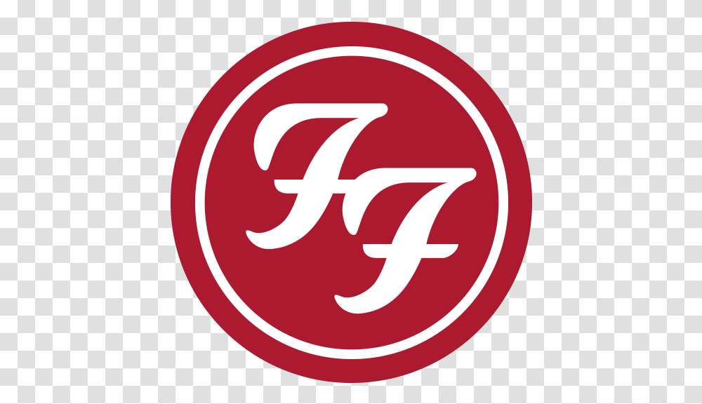 Red Circle Logo Clipart Best New Foo Fighters Logo, Coke, Beverage, Coca, Drink Transparent Png