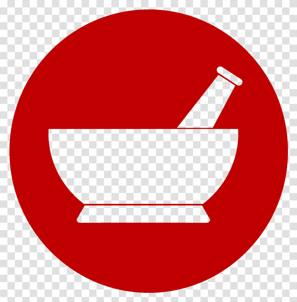 Red Circle Mortar And Pestle Merchandise Clipart Vodafone Uk Logo, Cannon, Weapon, Weaponry, Ashtray Transparent Png
