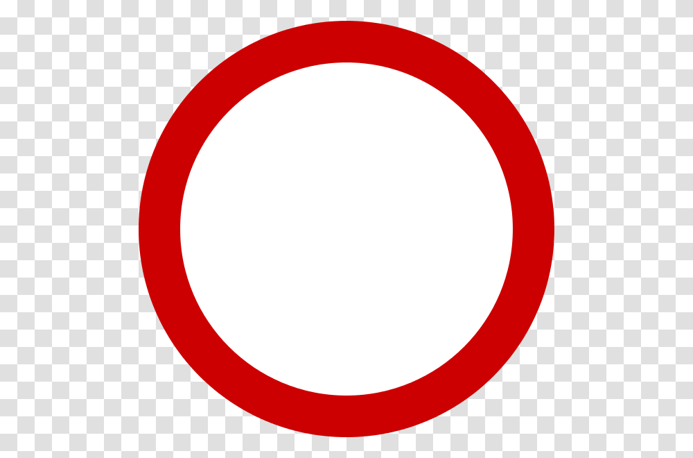 Red Circle, Road Sign, Moon Transparent Png