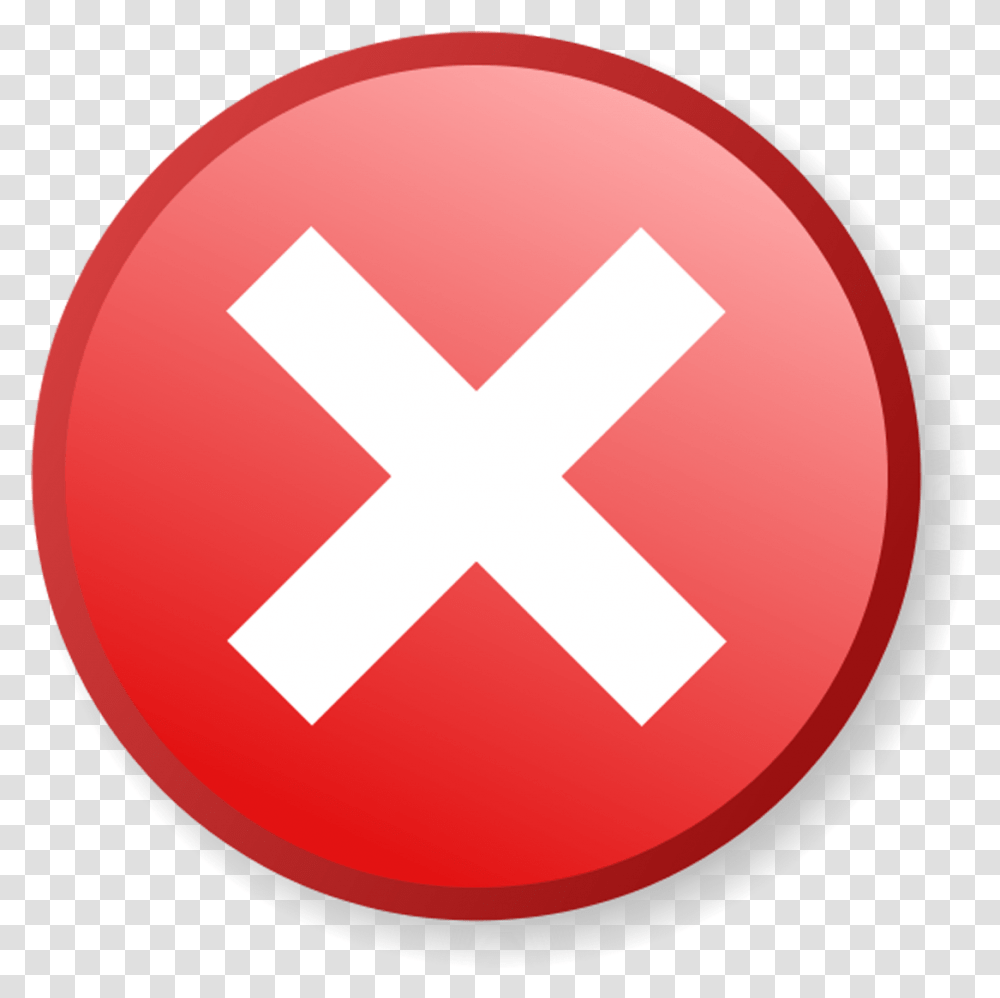 Red Circle White Cross, First Aid, Sign, Logo Transparent Png