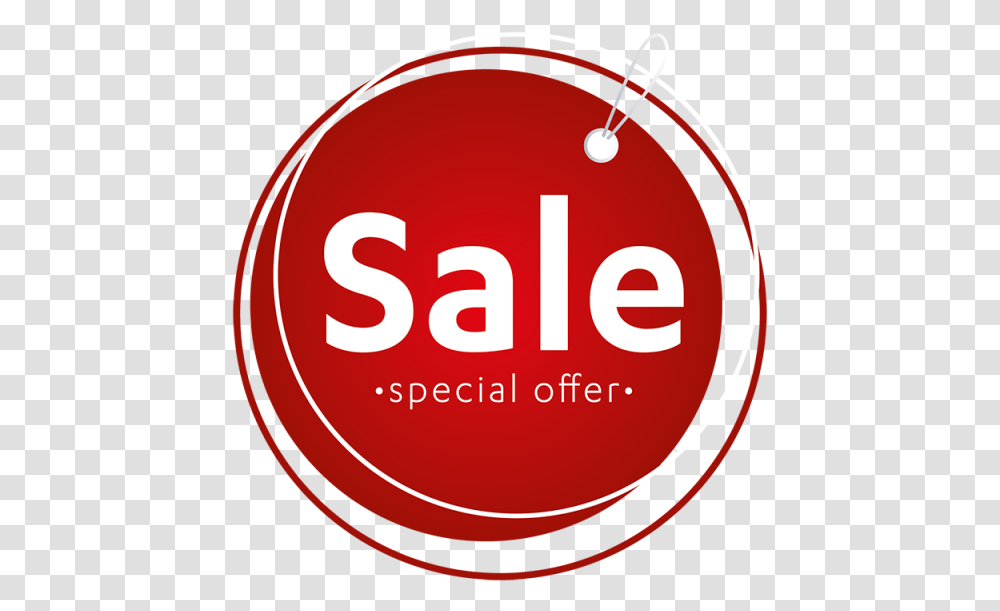 Red Circle With Line Sale Special Offer, Text, Label, Number, Symbol Transparent Png