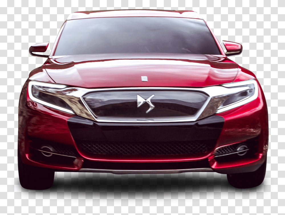 Red Citroen Ds Wild Rubis Front View Car Image Car Front, Vehicle, Transportation, Sports Car, Coupe Transparent Png