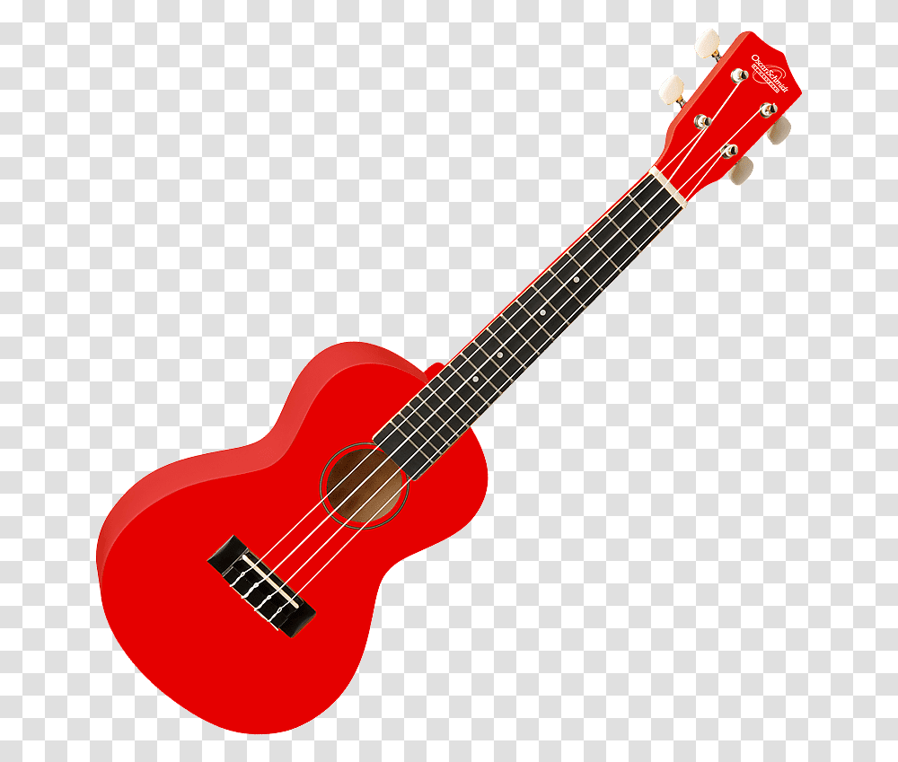 Red Classical Guitar, Leisure Activities, Musical Instrument, Bass Guitar Transparent Png