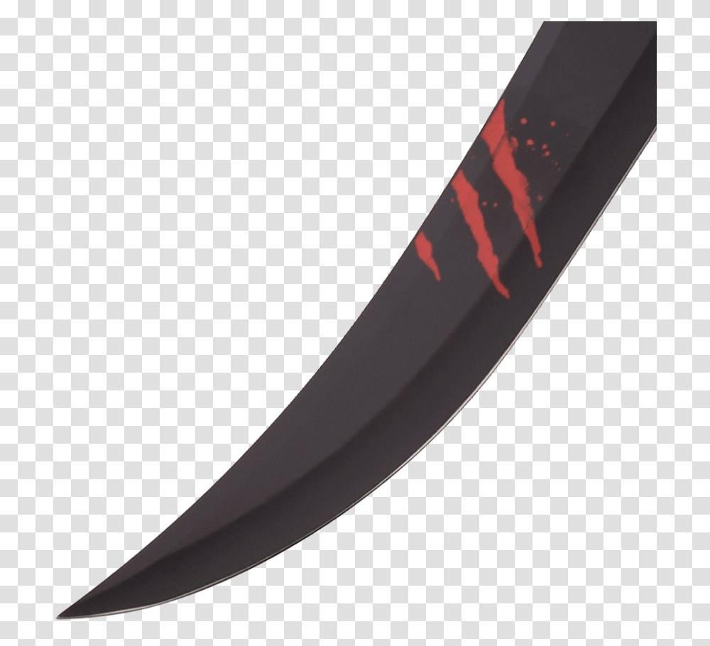 Red Claw Marks Fantasy Sword Throwing Knife, Weapon, Weaponry, Blade, Dagger Transparent Png