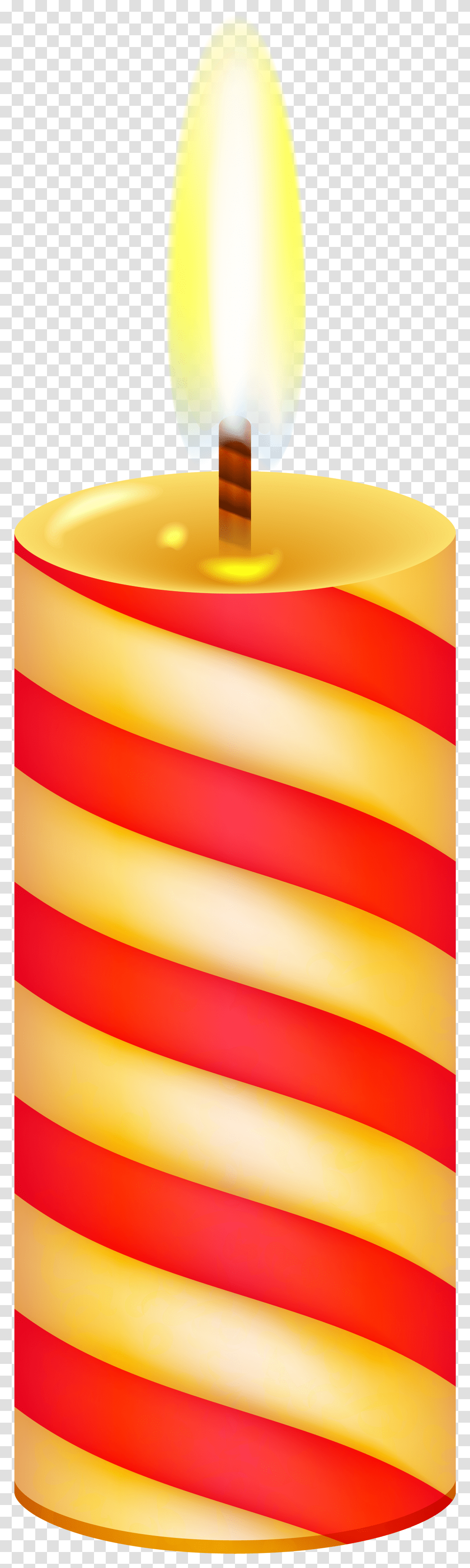Red Clip Art Best Web Birthday Candles Red And Yellow Transparent Png