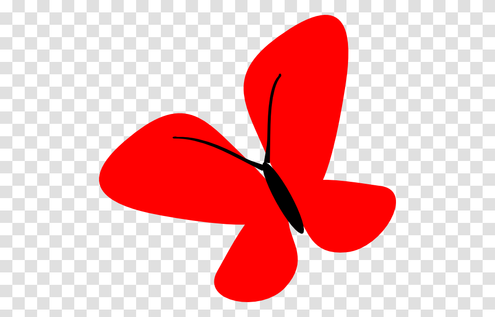 Red Clipart Butterfly, Logo, Trademark, Heart Transparent Png