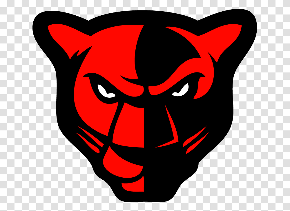 Red Clipart Panther, Label Transparent Png