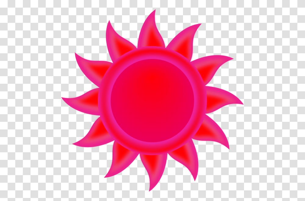 Red Clipart Sunshine Free Clip Art Sun, Rose, Flower, Plant, Blossom Transparent Png