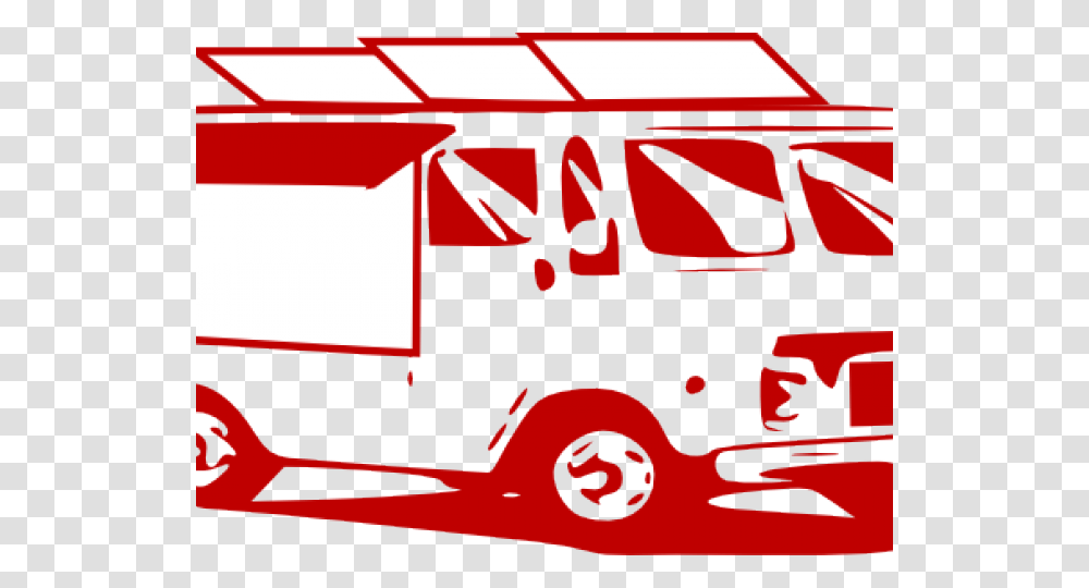 Red Clipart, Vehicle, Transportation, Van, Fire Truck Transparent Png