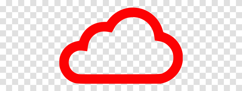 Red Clouds Icon Free Red Weather Icons Bush, Heart, Light, Clothing, Apparel Transparent Png