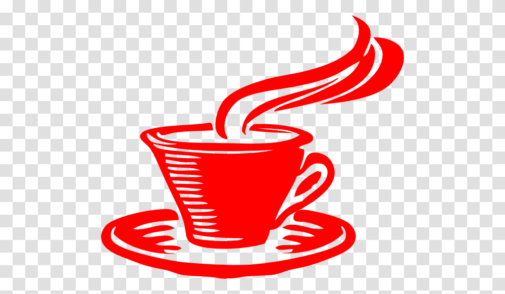 Red Coffee Cup Clip Art, Ketchup, Food, Pottery, Saucer Transparent Png