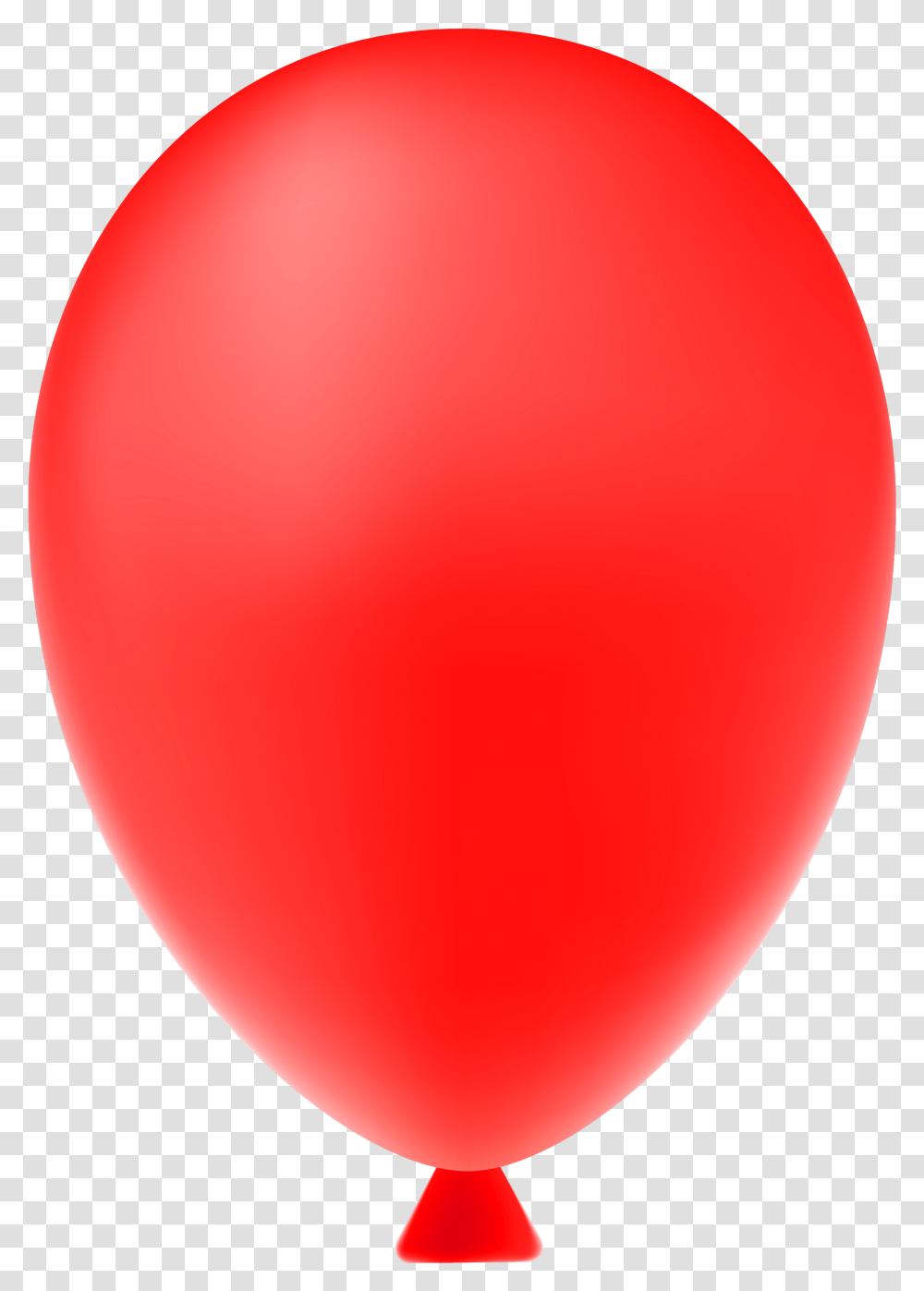 Red Color Round, Balloon Transparent Png