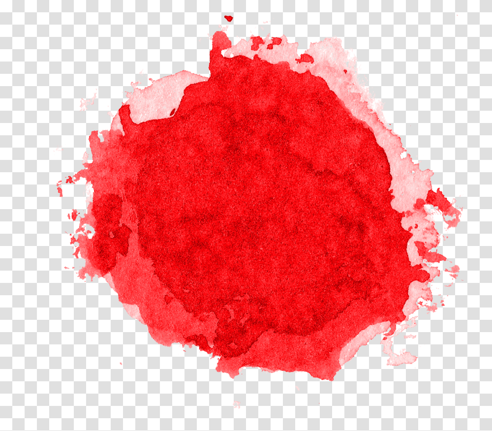 Red Colour Banner, Stain, Powder Transparent Png