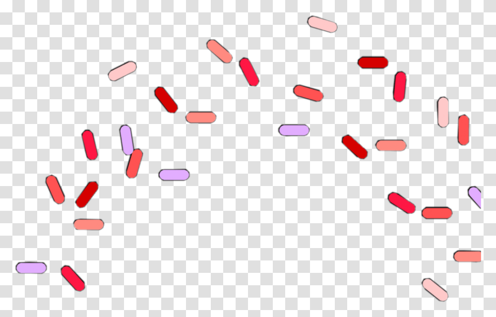 Red Confetti, Paper, Sprinkles Transparent Png