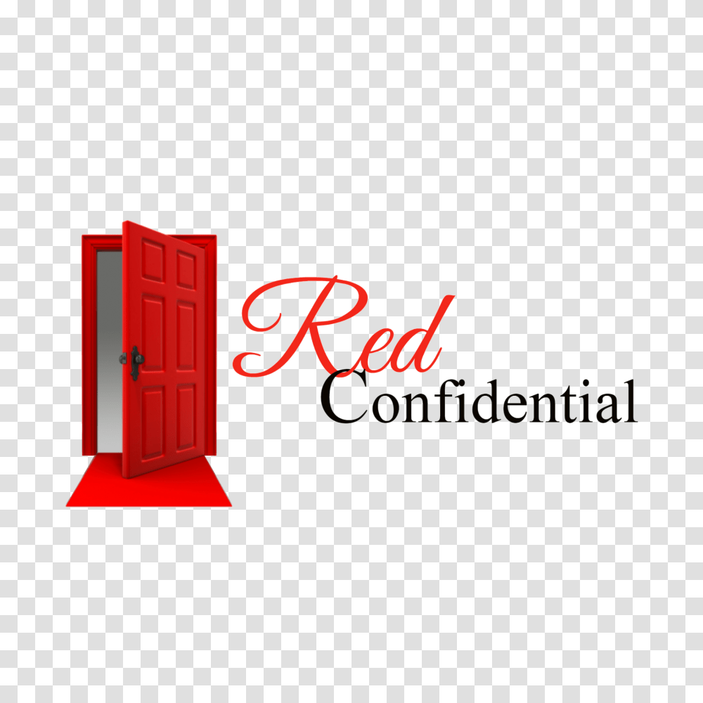 Red Confidential Finished Trans The Red Confidential, Door, Light, Alphabet Transparent Png