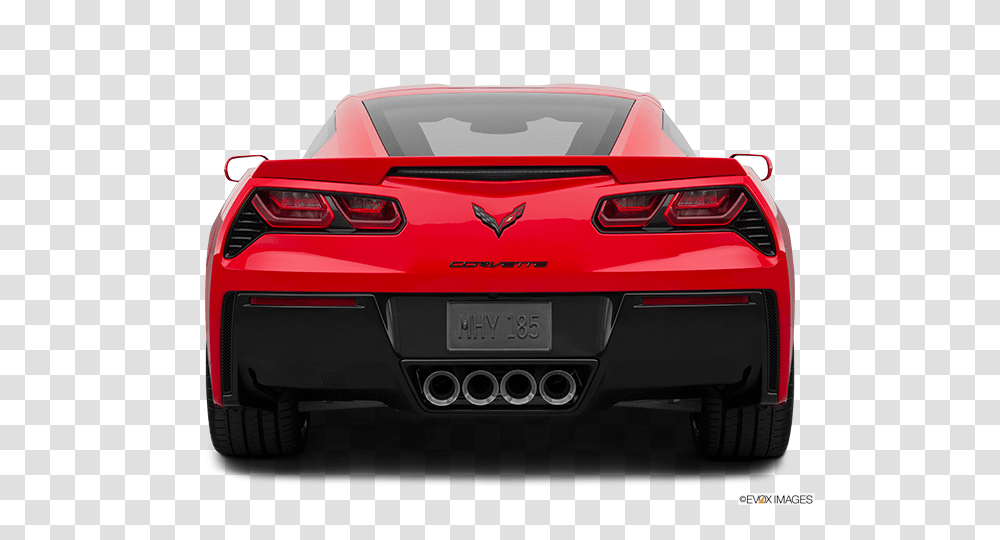 Red Corvette 2015 Rear 2019 Corvette Back View, Car, Vehicle, Transportation, Sports Car Transparent Png