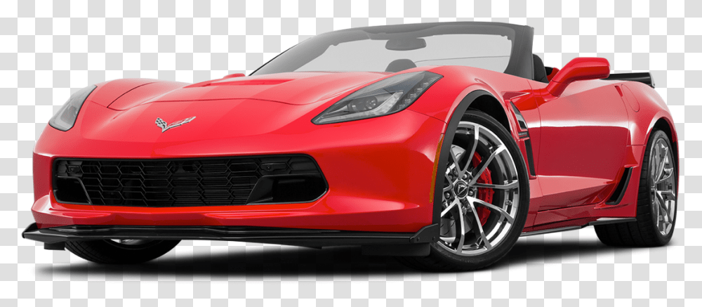 Red Corvette Chevrolet, Car, Vehicle, Transportation, Automobile Transparent Png