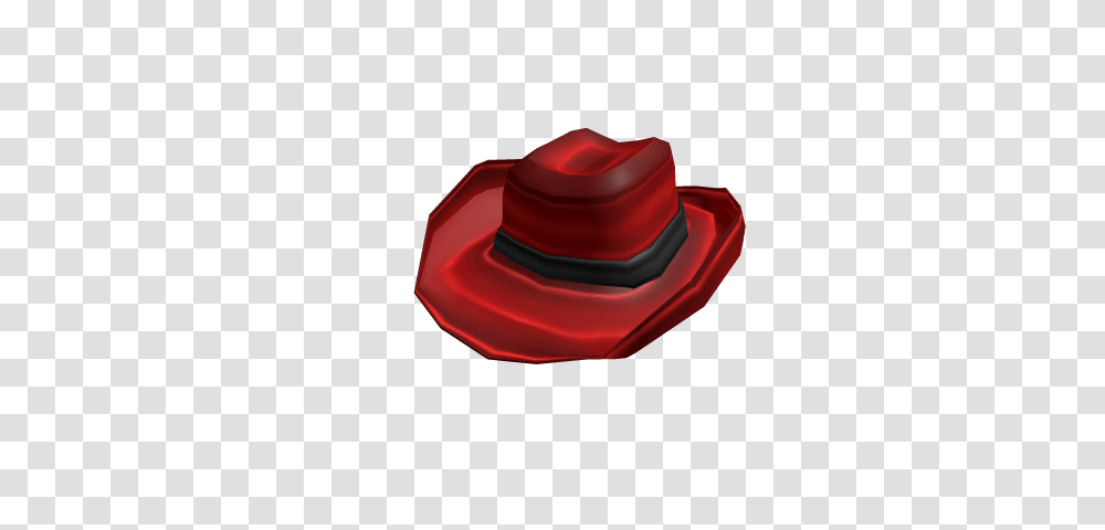 Red Cowboy Hat Roblox Wikia Fandom Cowboy Hat, Clothing, Apparel, Sun Hat, Wedding Cake Transparent Png
