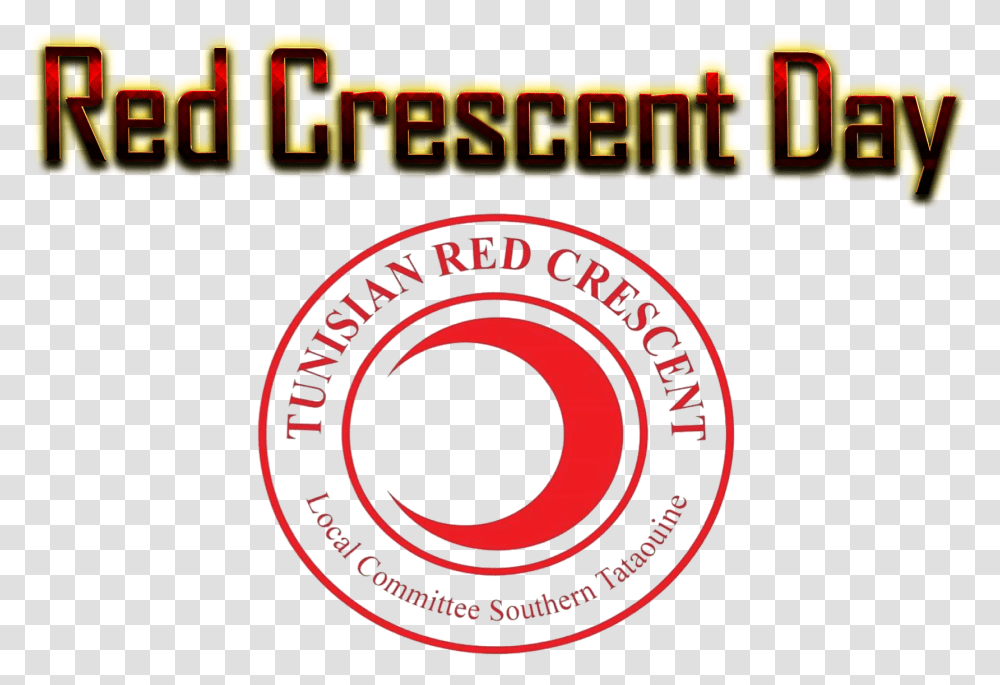Red Crescent Day Photo Background Circle, Label, Frisbee, Toy Transparent Png
