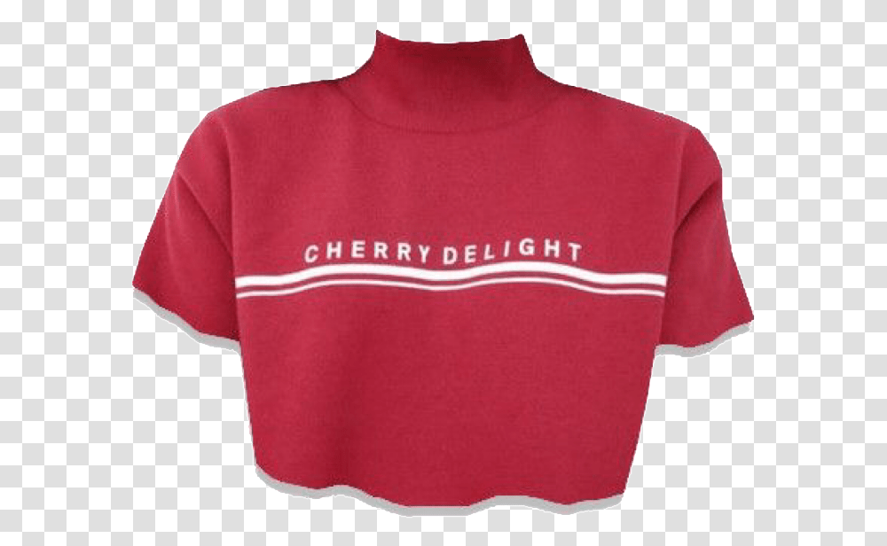 Red Crop Top, Apparel, Sweater, Sweatshirt Transparent Png