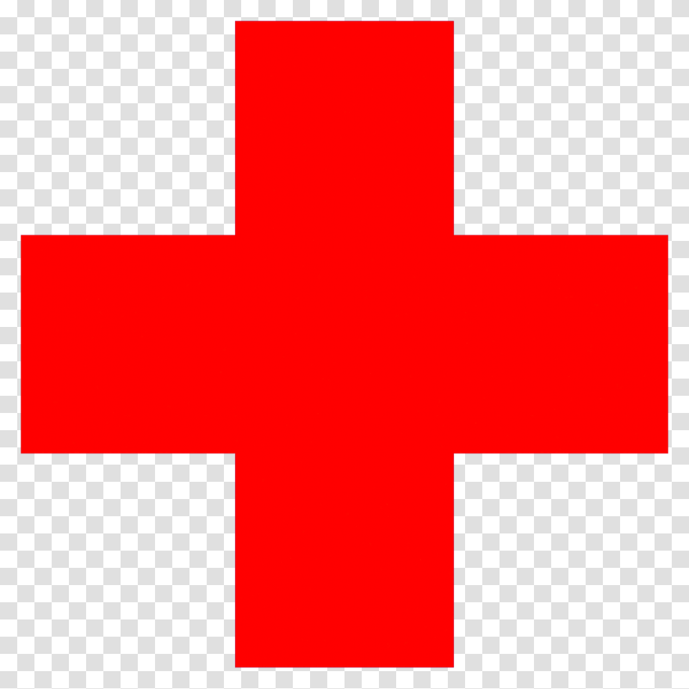 Red Cross Hd, Logo, Trademark, First Aid Transparent Png