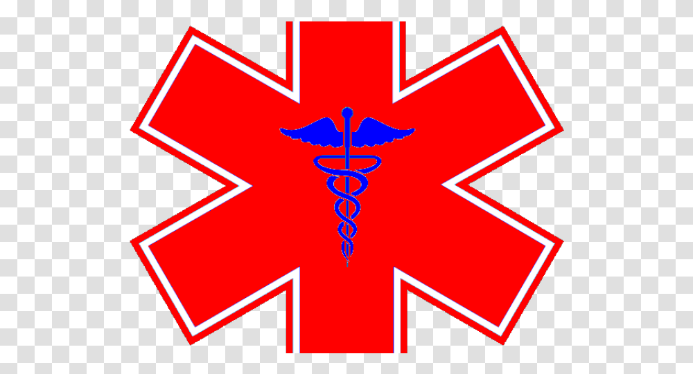 Red Cross Mark Clipart Medical Emt Logo, Symbol, First Aid, Star Symbol Transparent Png