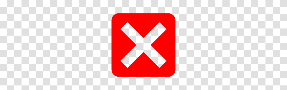 Red Cross Mark Clipart Mistake, Sign, Road Sign, First Aid Transparent Png