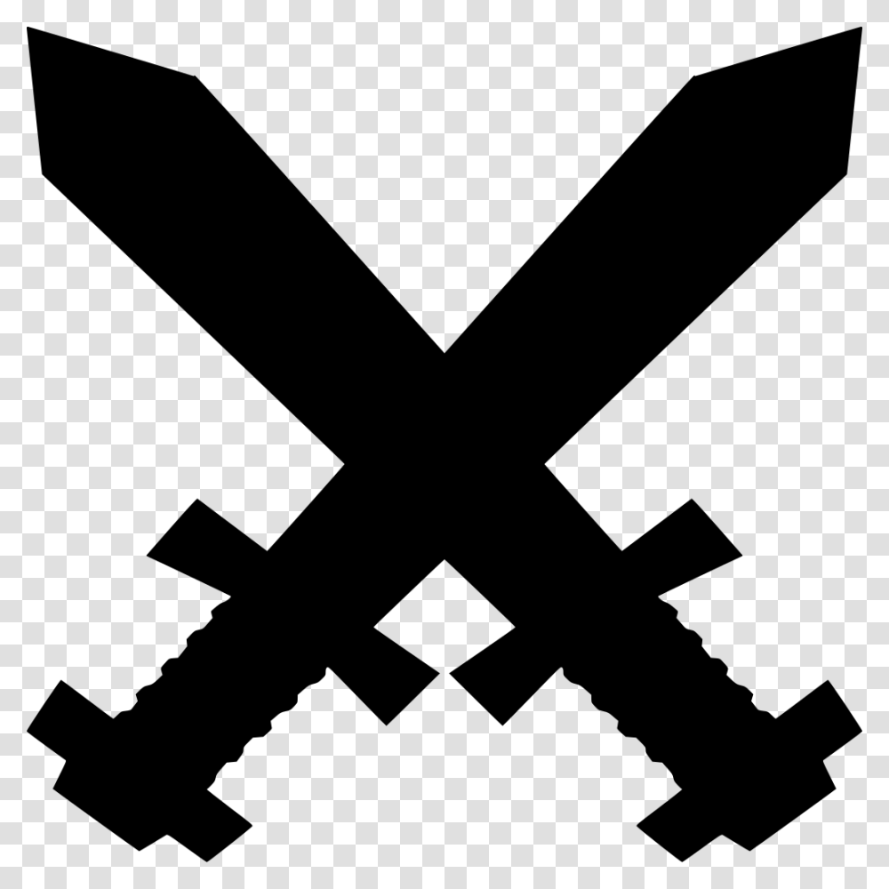 Red Crossed Swords, Gray, World Of Warcraft Transparent Png